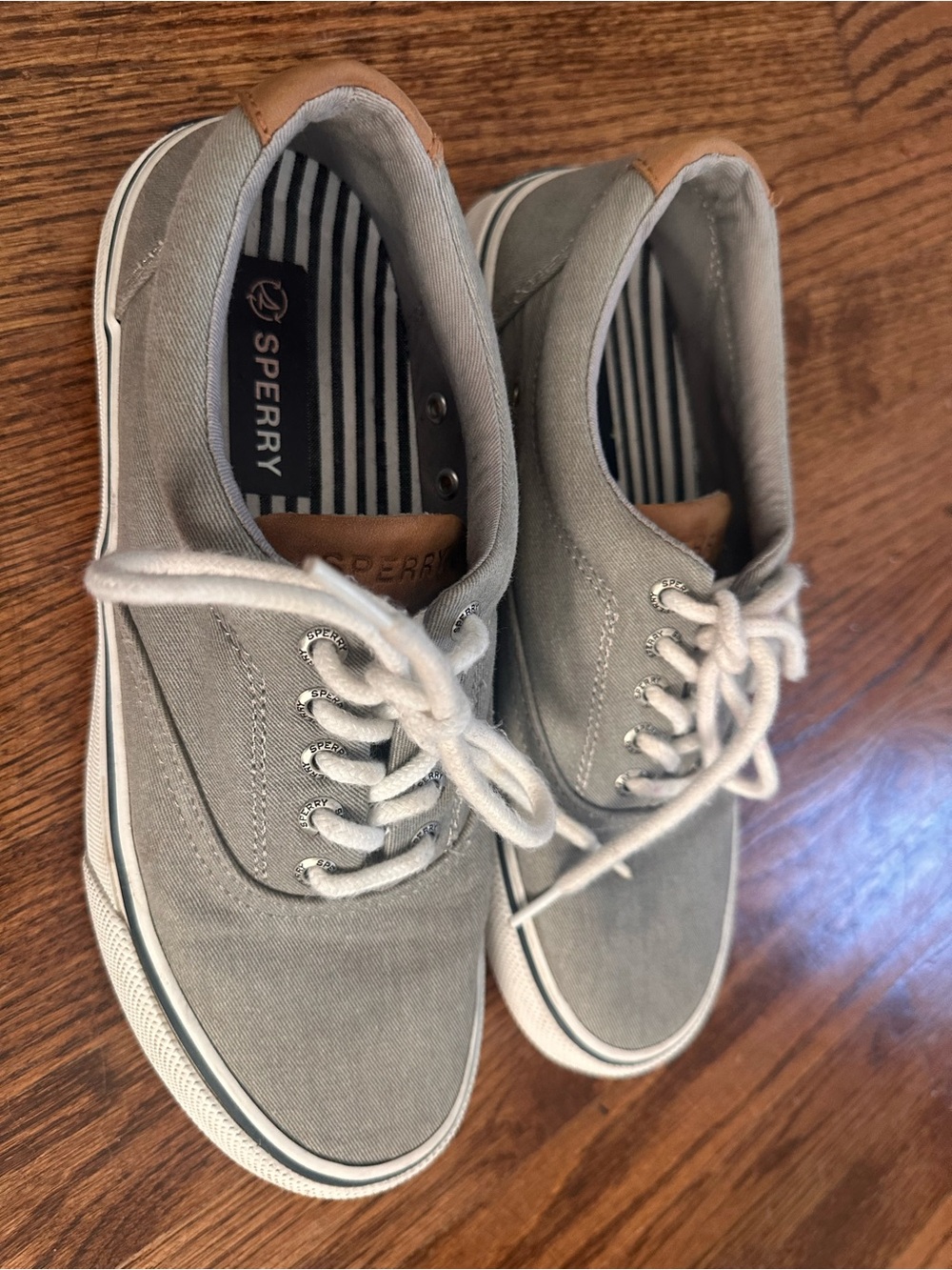 Sperry Mens Striper II CVO Sw- Lace Up Sneaker size 7
